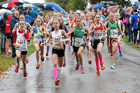 Girls under-13s 3 Stage Relay, 2018 ERRA 6 and 4 Stage and Youngsters Relays. Photo:  David T. Hewitson/Sports for All Pics